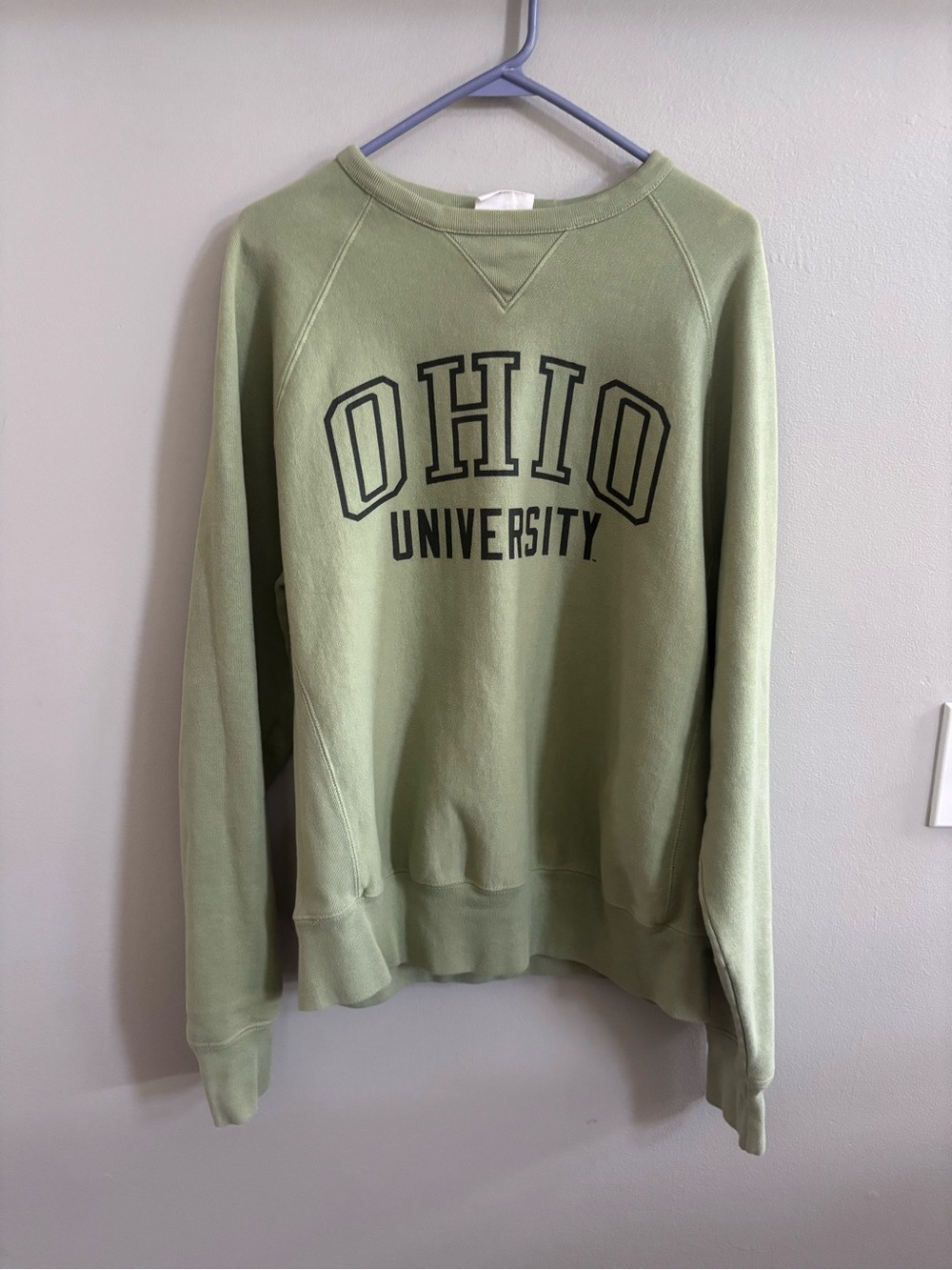 Vintage Champion Reverse Weave Crewneck Sweatshirt in Olive medium